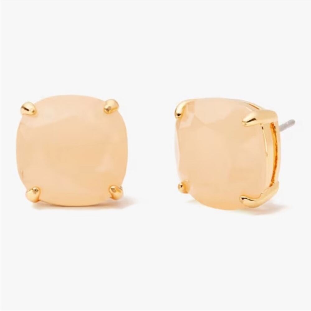 Kate Spade Small Square Studs Post Pierced Earrings Preppy Statement designer